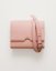 Kožená crossbody kabelka Alica jemná ružová