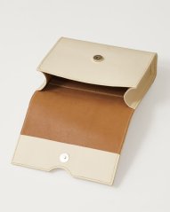 Kožená crossbody kabelka Alica ecru