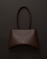 Kožená kabelka Meda čokoládová