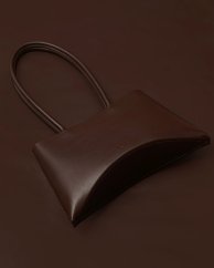 Kožená kabelka Meda čokoládová