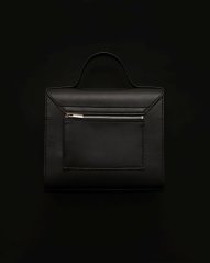 Kožená kabelka Anna čierna