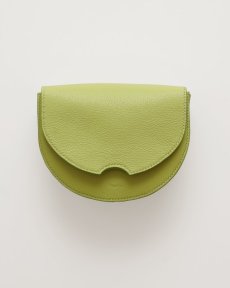 Kožená crossbody kabelka Anita pistáciová