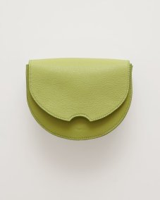 Kožená crossbody kabelka Anita pistáciová