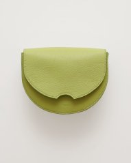 Kožená crossbody kabelka Anita pistáciová